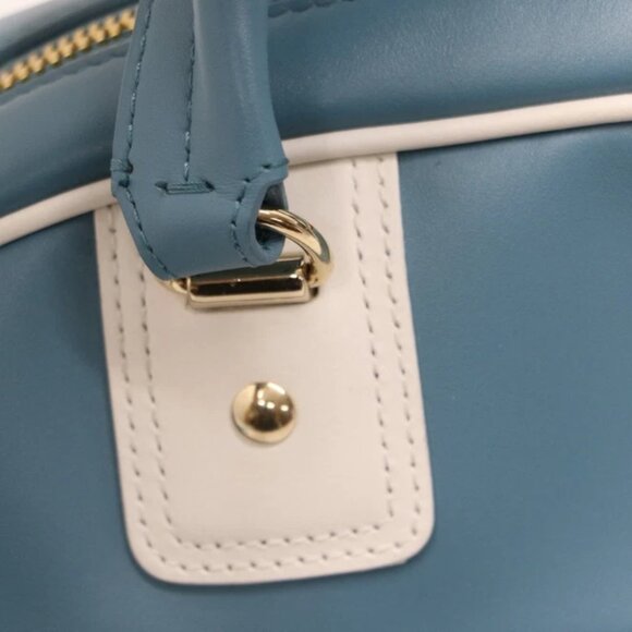 Christian Dior Calfskin Small Dior Vibe Bowling Bag - Turquoise - Picture 14 of 16